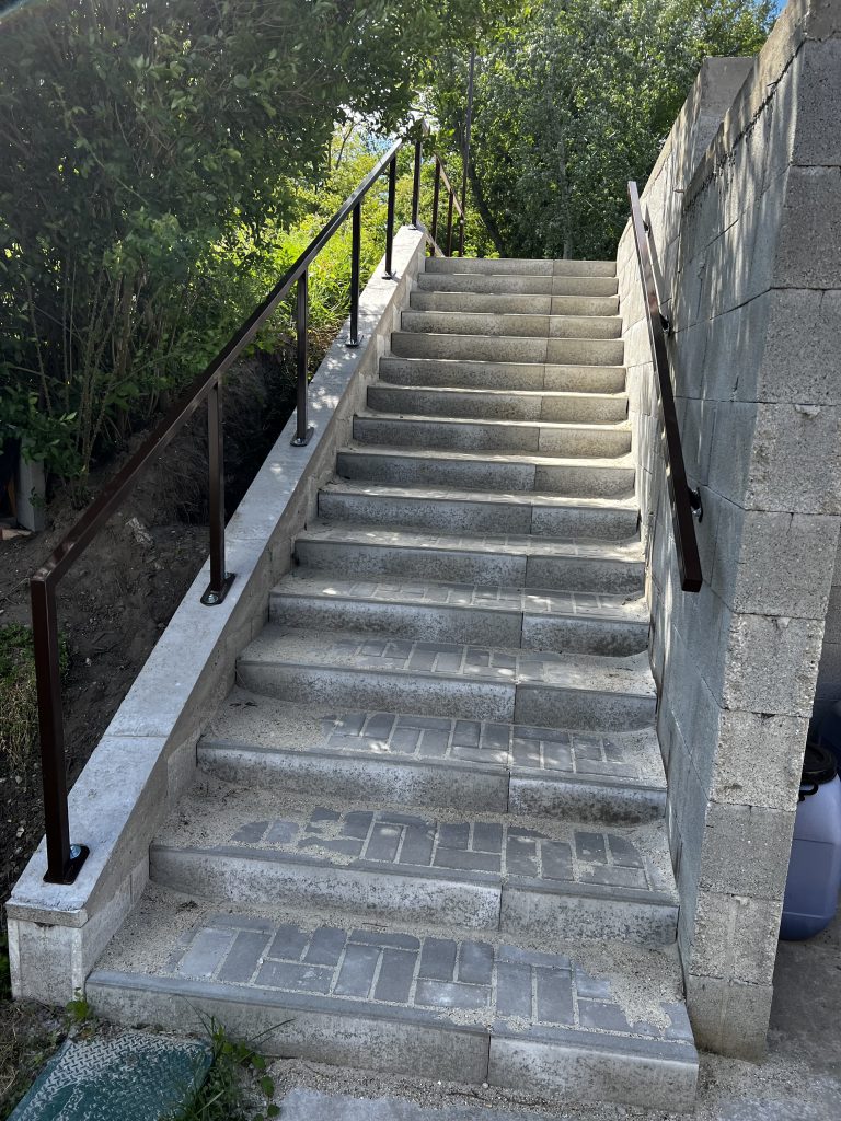 Korlát javítás fémszerkezeti hegesztéssel